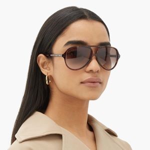CELINE Aviator Tinted Sunglasses